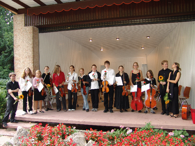 Abschlussfoto des Musikworkshops in Bad Camberg 2006